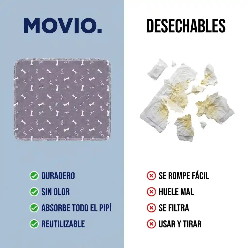 Empapador Reutilizable para Perros - MOVIO™