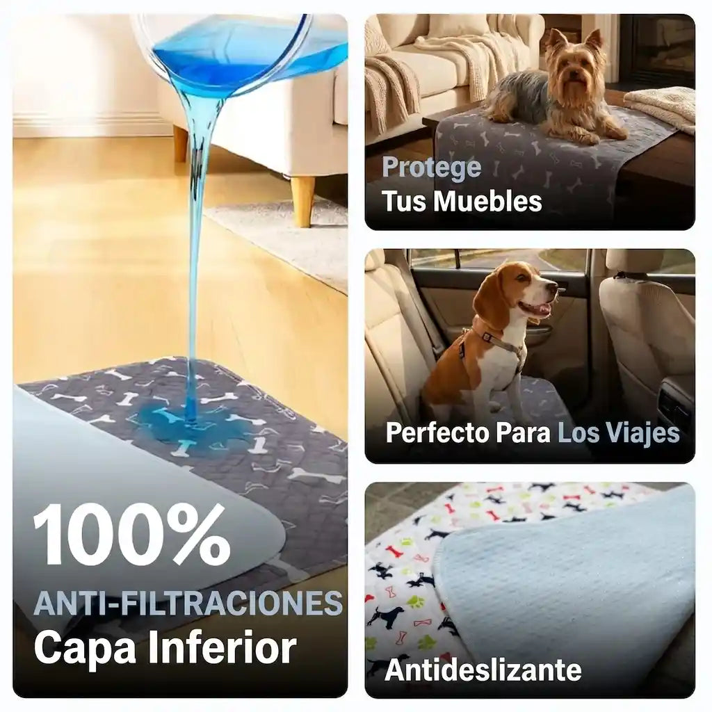 Empapador Reutilizable para Perros - MOVIO™