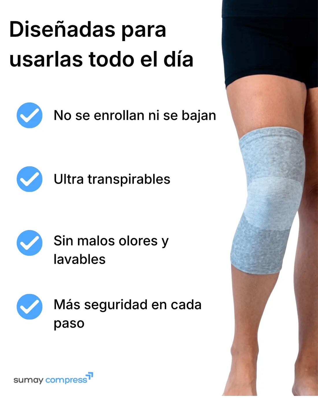 Rodilleras Compresión – Vuelve a moverte sin pensar en tu rodilla